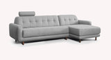 CLARK Corner Foster Gray 140x192 / Origin 40 kg/m3 / Slats