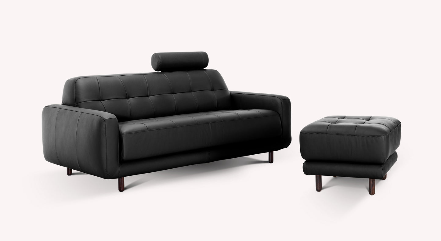 CLARK Sidney Leather Black