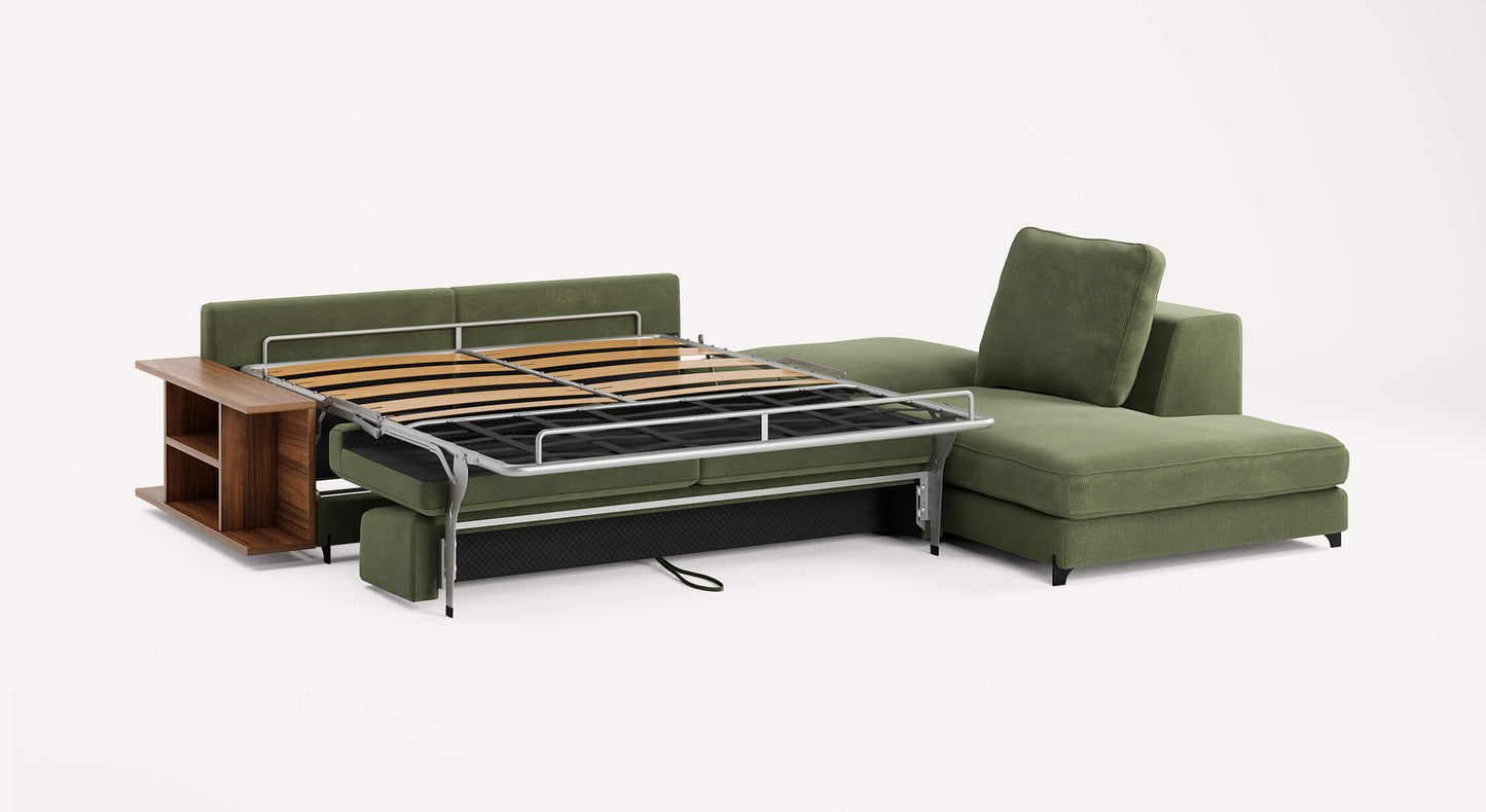 NELLY Angle Pouf Teatro Forest