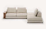 NELLY Angle Pouf Innuendo Ivoire 140x197