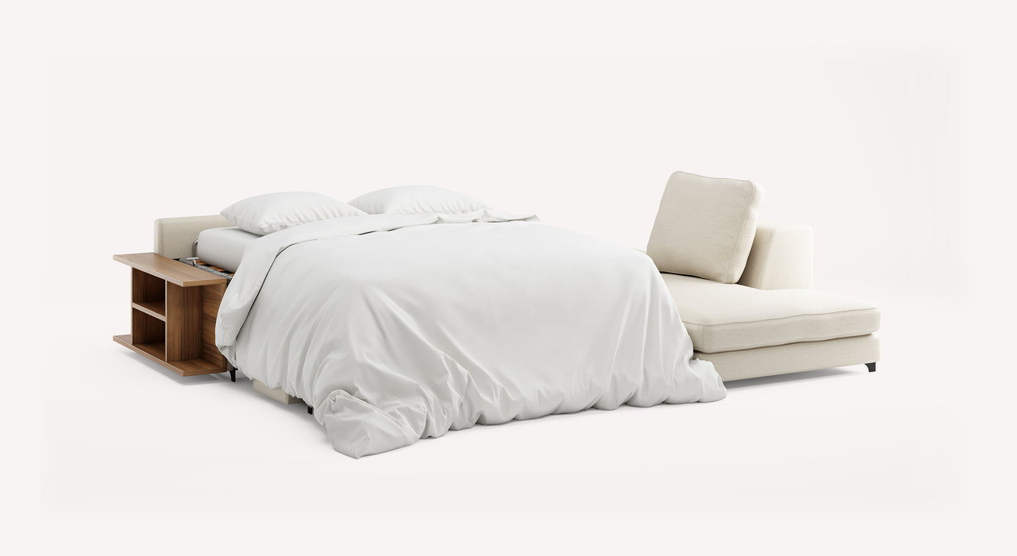NELLY Corner Pouf Innuendo Ivory