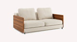 NELLY Compact Bois Innuendo Ivoire 140x192 / Origine 40 kg/m3 / Lattes