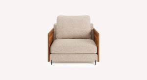 Fauteuil NELLY Denver Naturel