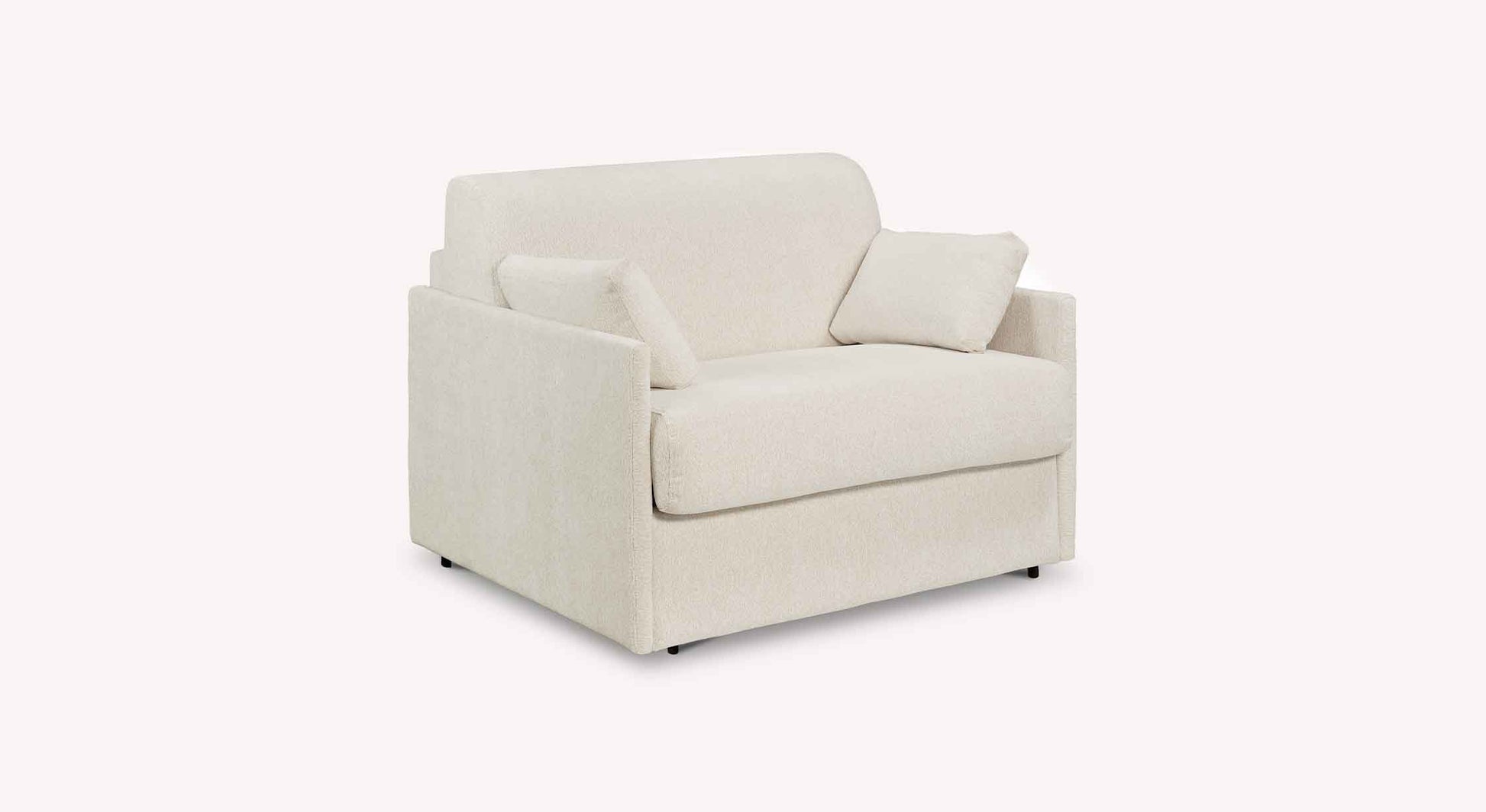 Fauteuil JERRY Compact Misterio Ivoire