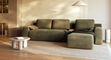 MAX Corner Mariclo Olive 140x195 / Origin 40 kg/m3 / Slats