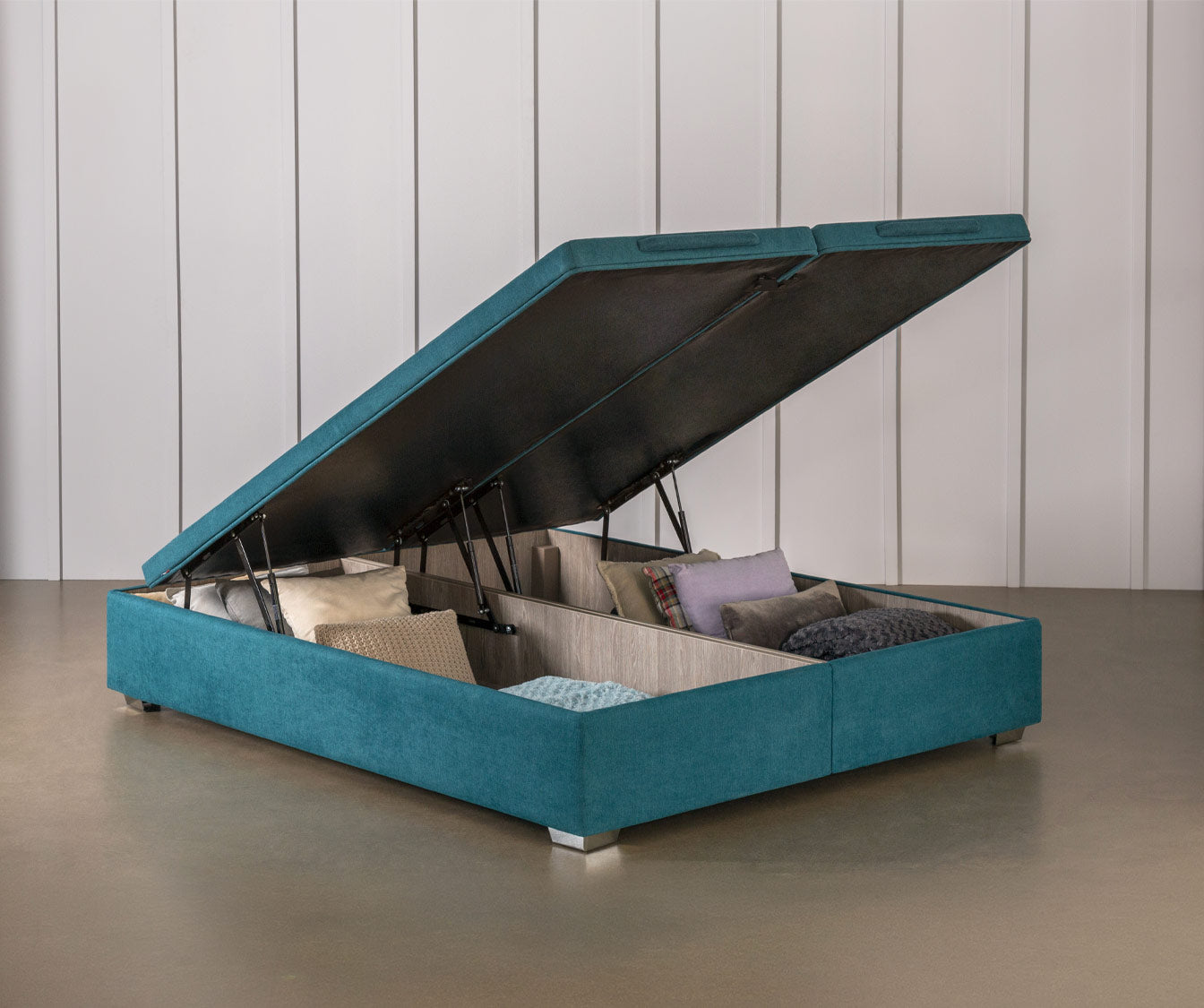 Box spring CABOURG Bronx Petrol