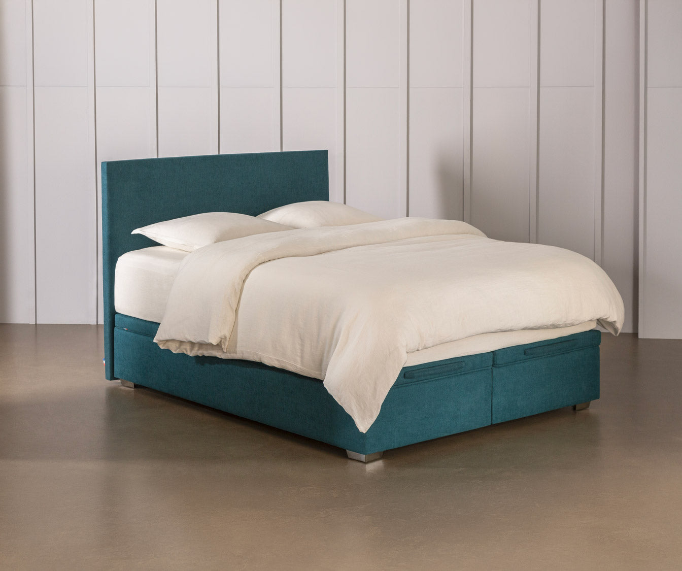Box spring CABOURG Bronx Petrol
