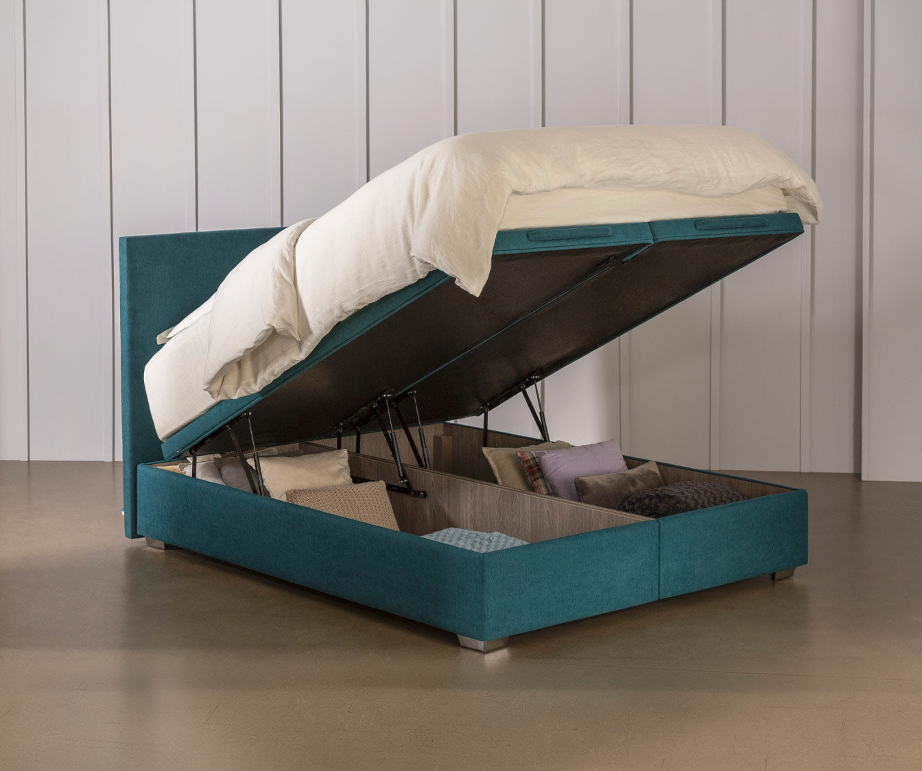 Box spring CABOURG Bronx Petrol