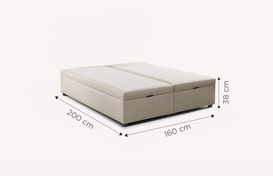Lit Coffre OUESSANT Luca Beige-1