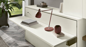 LUCY BUREAU Mélaminé Blanc