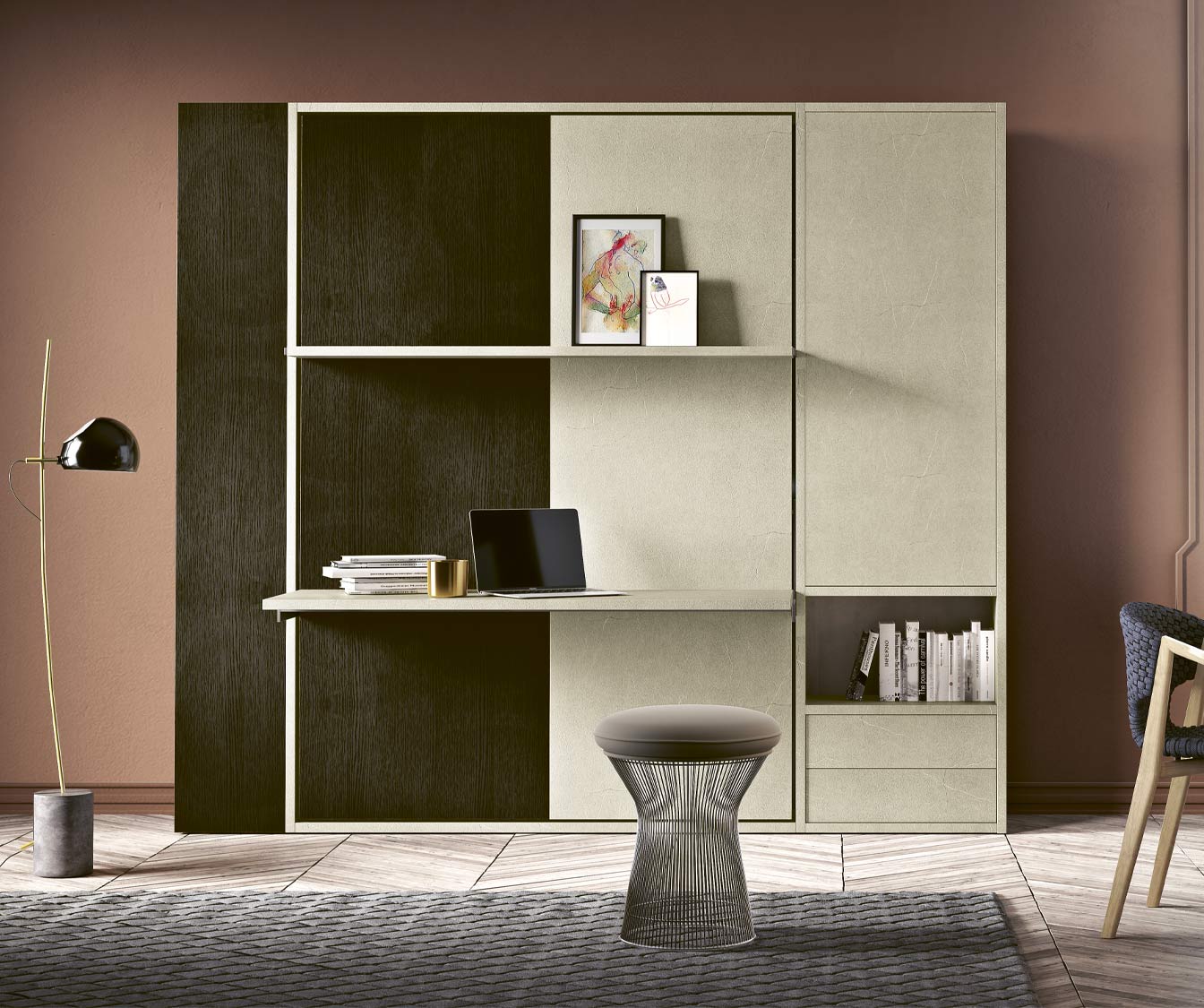 LUCY DESK Melamine White