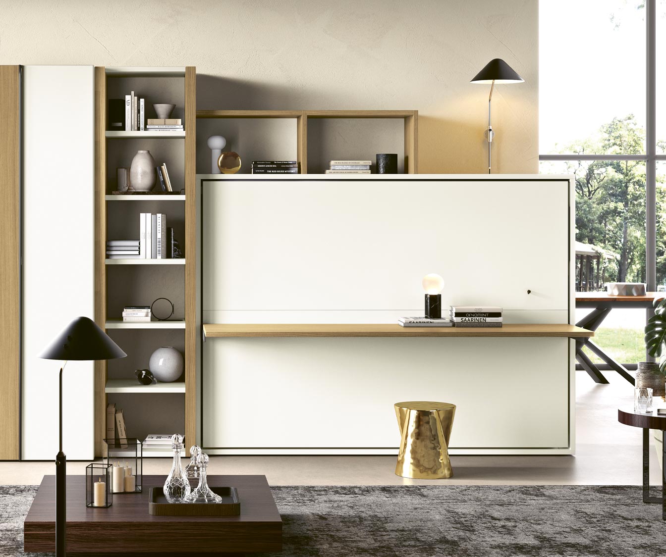LUCY DESK Melamine White