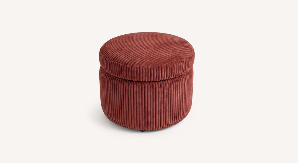 ALLY Lincoln Terra rossa ottoman
