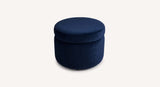 Pouf ALLY Matt Velvet Ocean Default Title