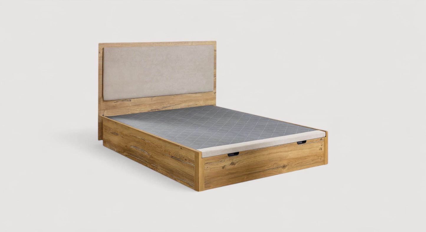 CONDOR Estepa Wood Storage Bed