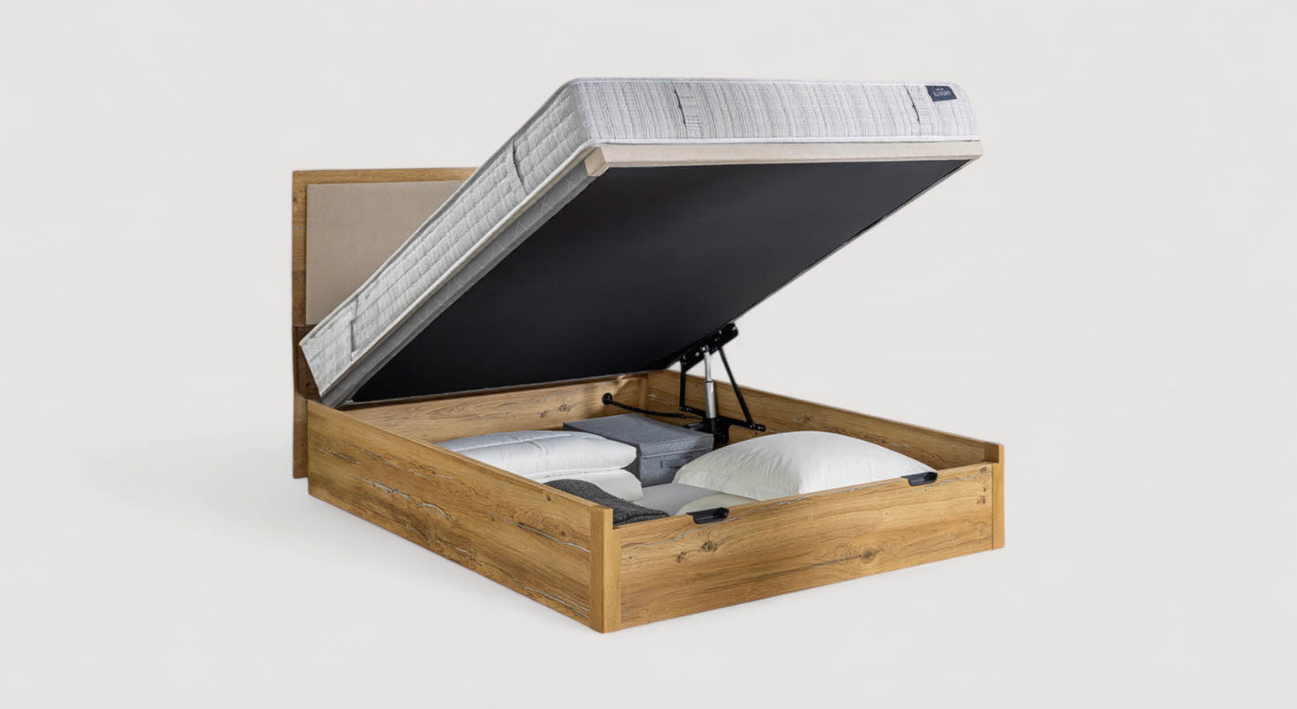 CONDOR Estepa Wood Storage Bed