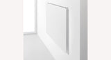 TINY White Aluminum Desk 