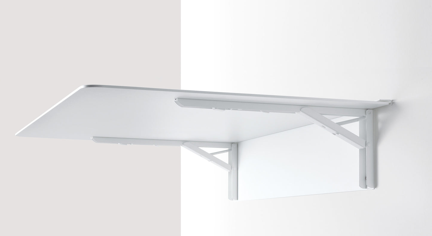 TINY White Aluminum Desk