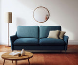 BOGART Foster Bleu Ocean 140x192 / Origine 40 kg/m3 / Lattes