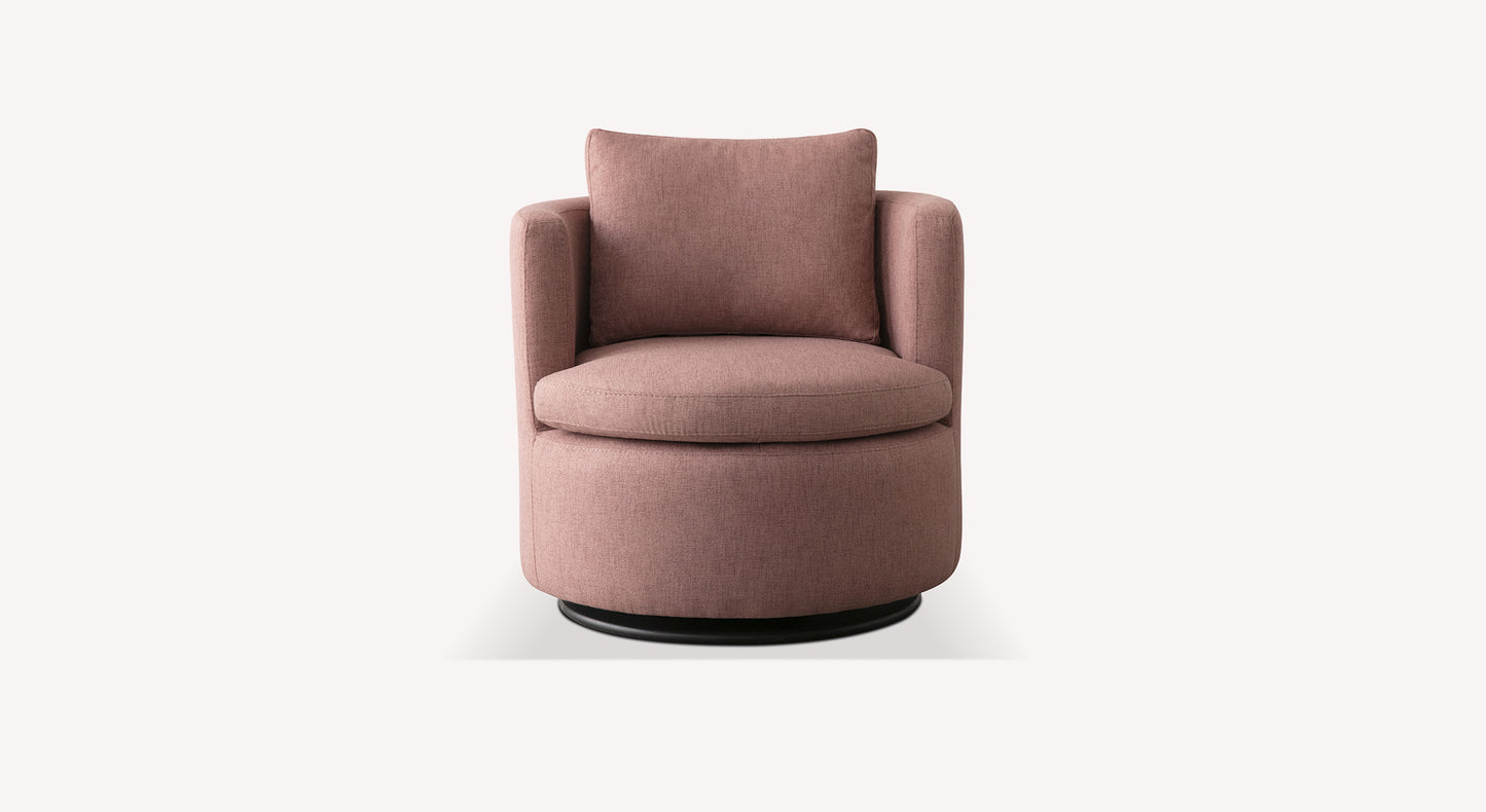 Fauteuil ESATTA Joint Vieux rose