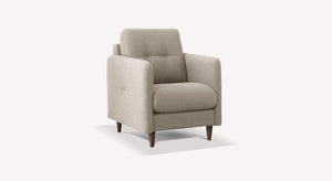 SOHO Austin Silver Armchair