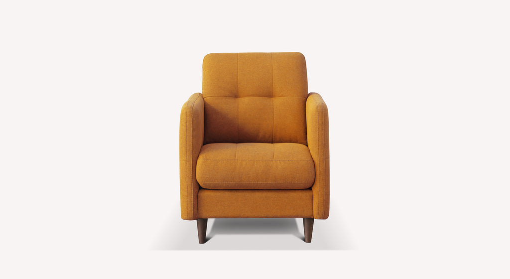 Fauteuil SOHO Austin Golden Yellow