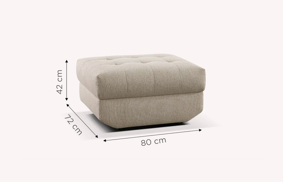 Pouf STELLA Gemma Avoine-1