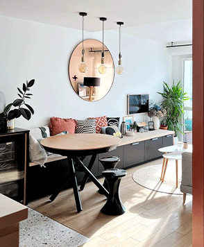 Ambiance table extensible 