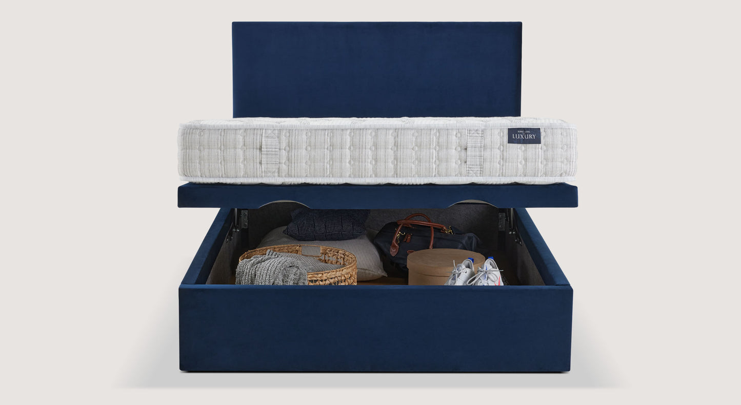 Lit coffre ESTEREL TR Bleu Marine