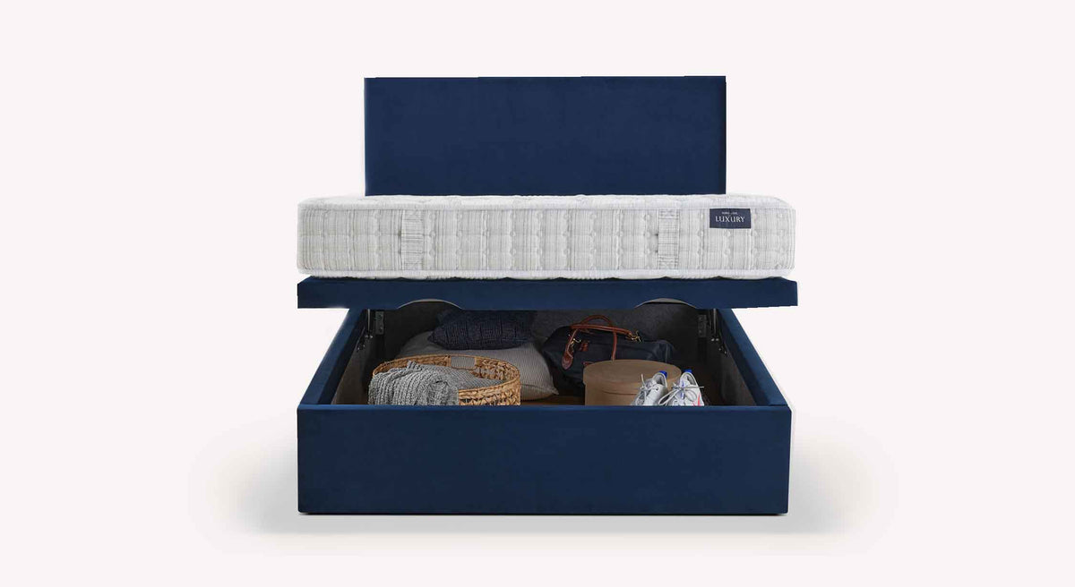 Lit coffre ESTEREL TR Bleu Marine