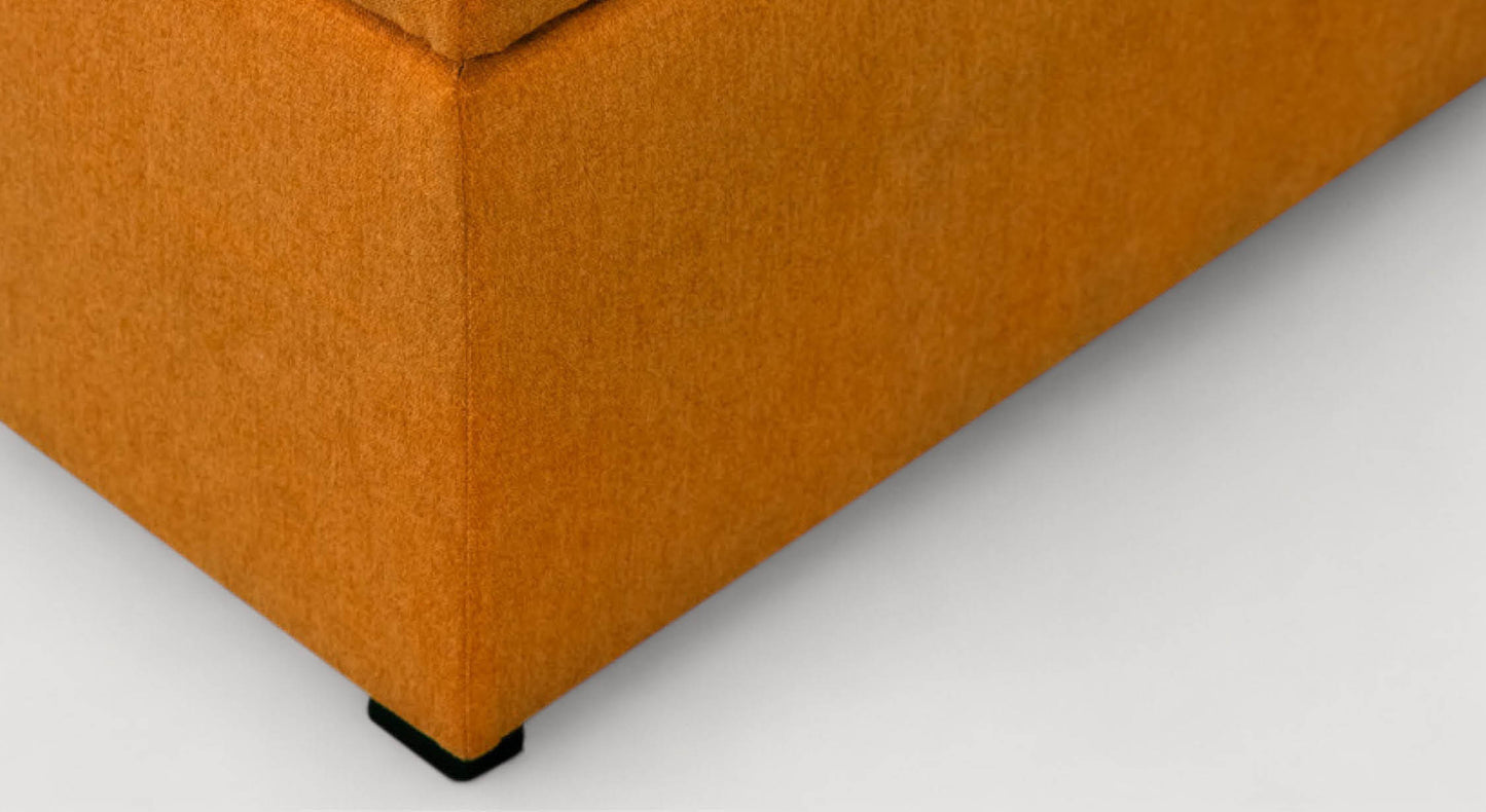 Lit coffre OUESSANT latéral Mine Mango