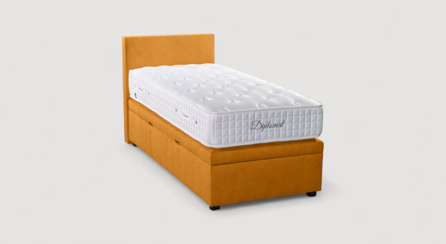 Lit coffre OUESSANT latéral Mine Mango