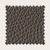 Échantillon de tissu texturé marron foncé, aspect luxueux et élégant