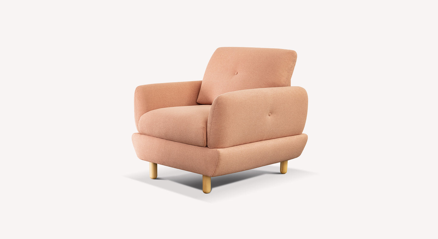 Fauteuil FINN Fluf Flamingo