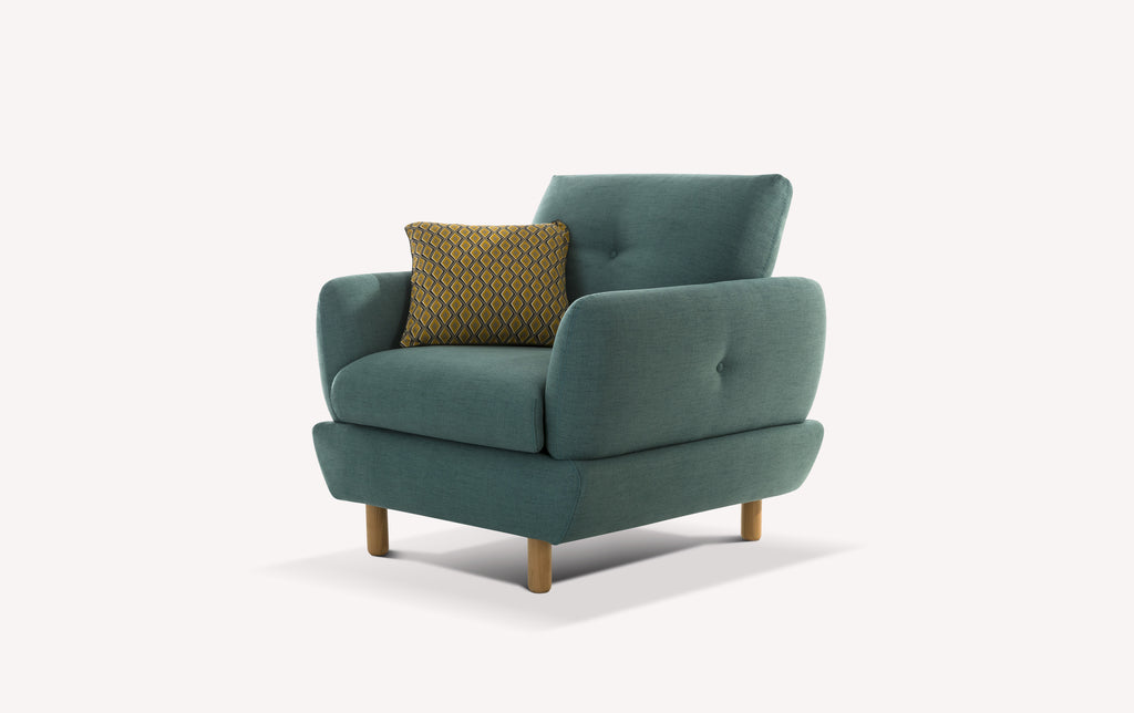 Fauteuil FINN Joint Turquoise