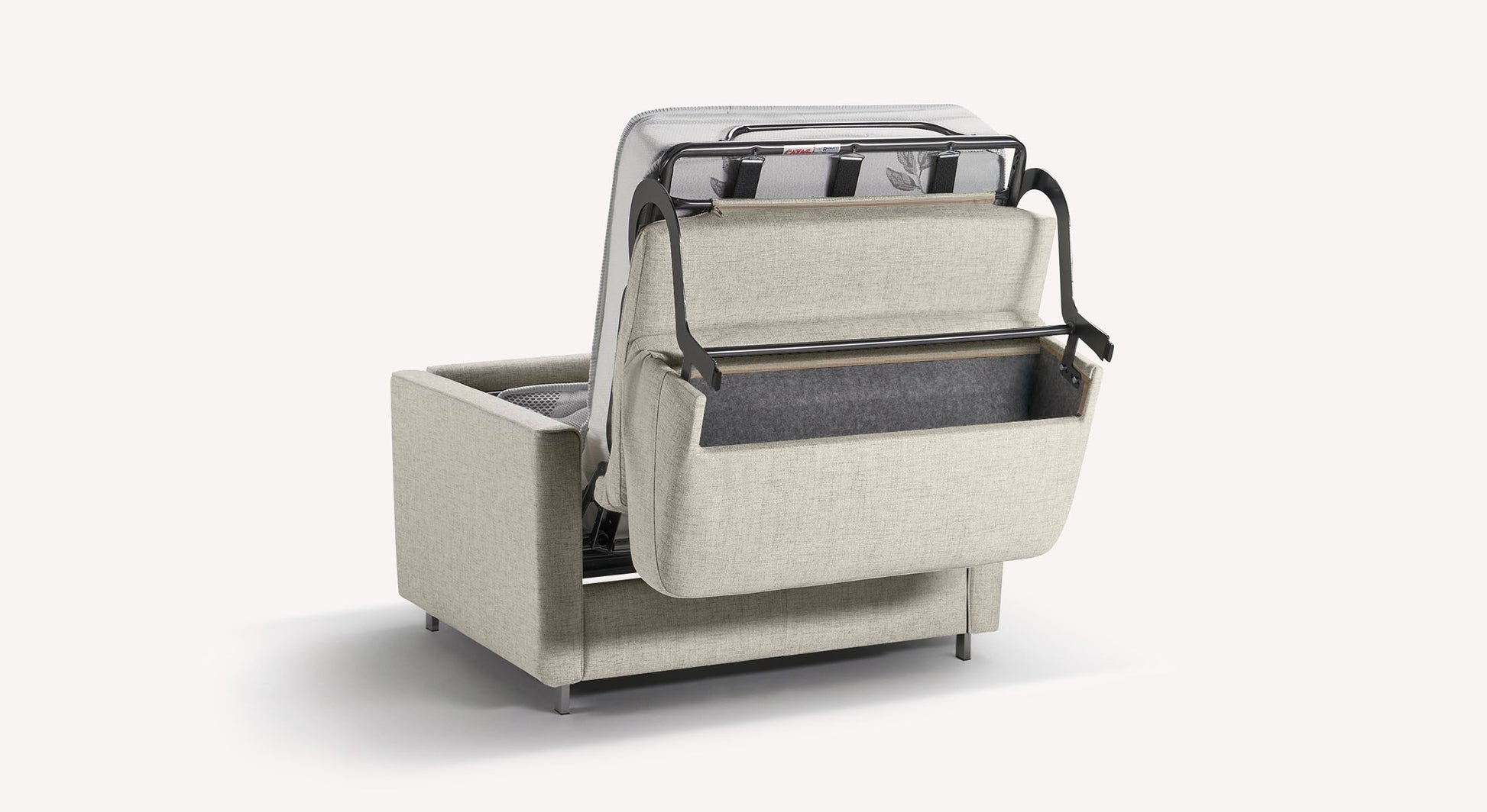 JIMMY Foster Ivory armchair