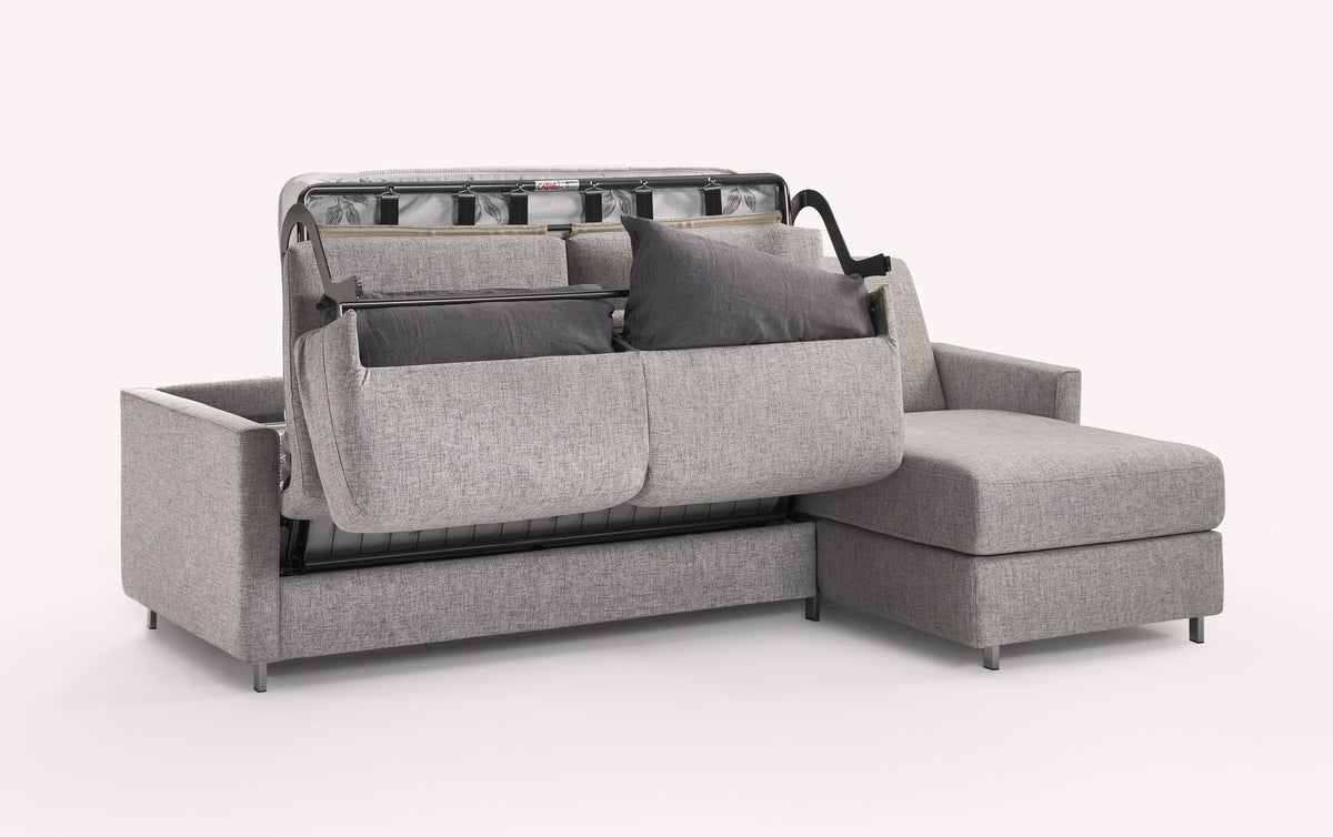 JIMMY Angle Grey - Acheter Canapé lit couchage quotidien La Maison ...