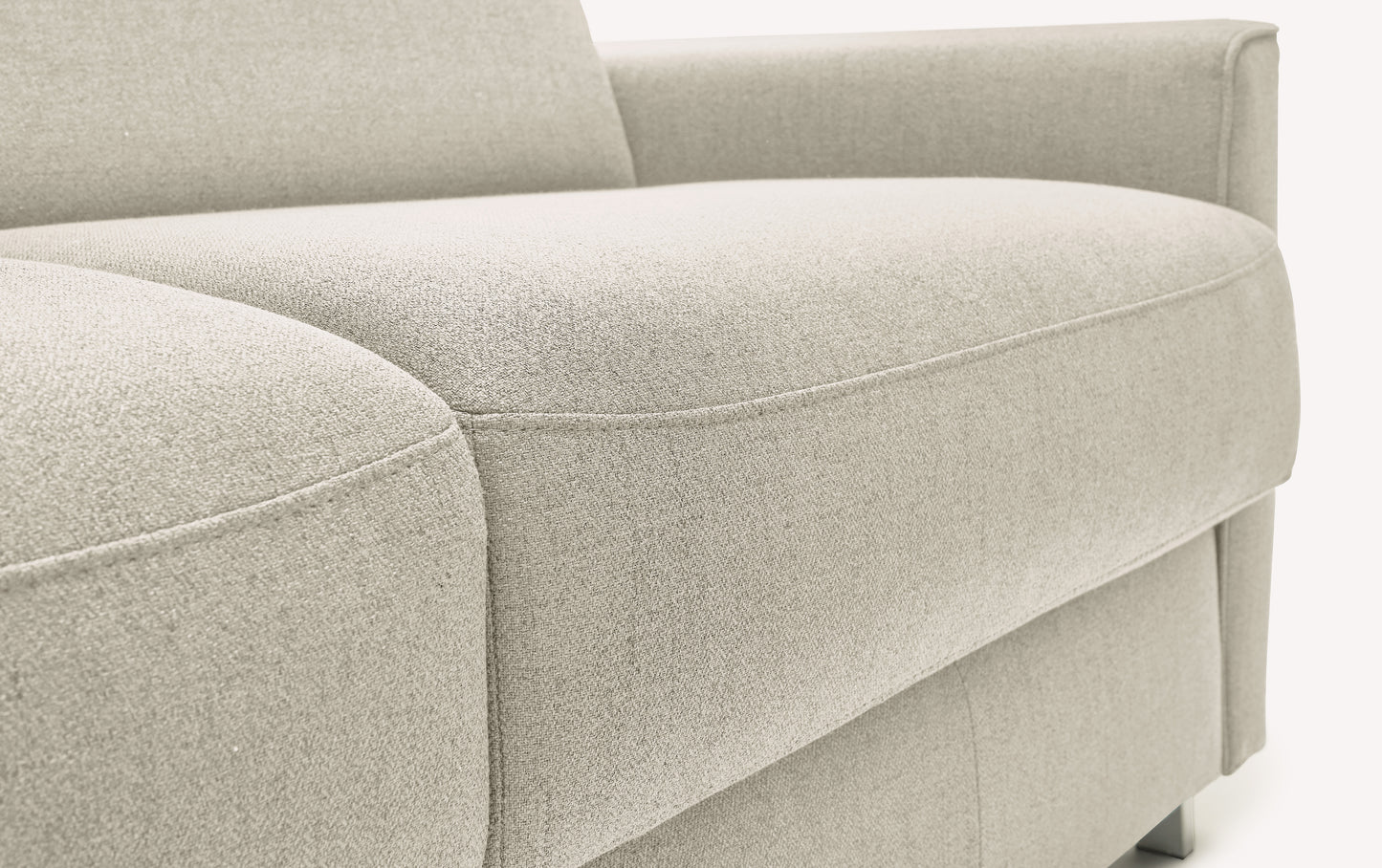 Lot canapé et fauteuil JIMMY Foster Ivoire