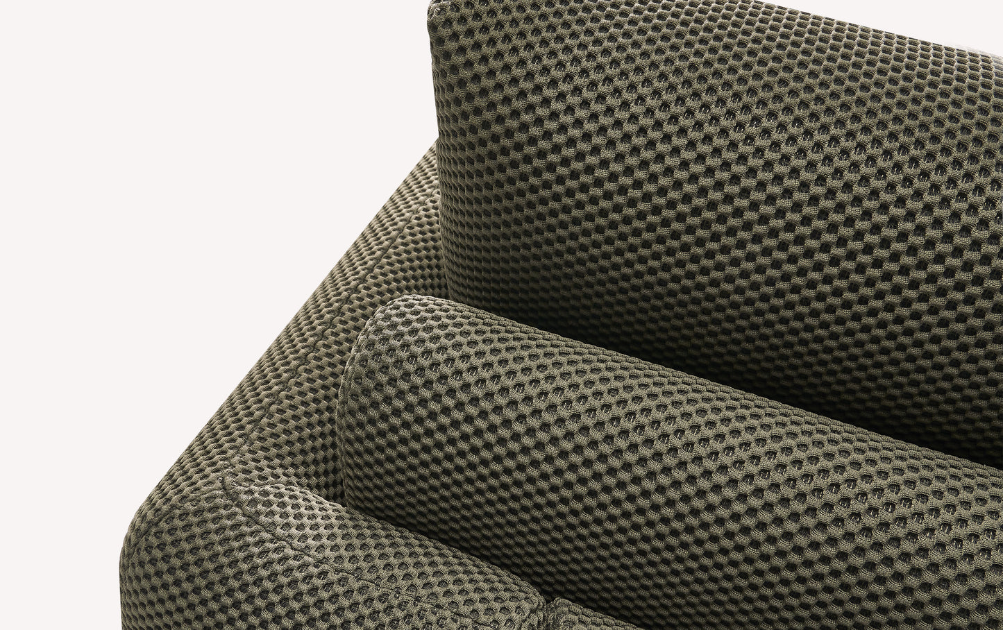 Fauteuil LUZ Vulcano Kaki