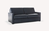 LYON Cuir Lux Marine 160x195 / Origine 40 kg/m3 / Lattes