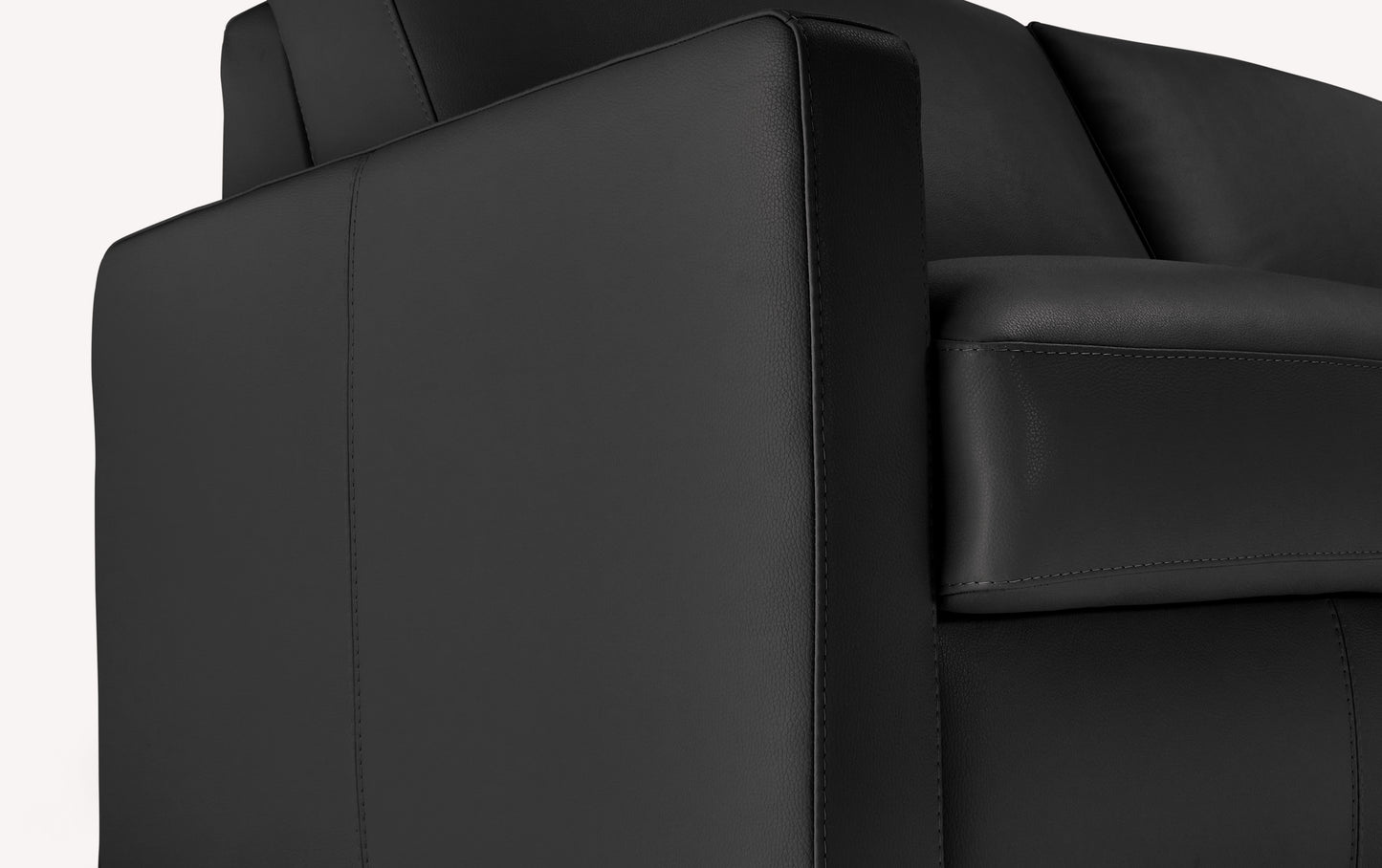 LYON Leather Lux Black