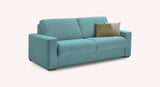 LYON Large Joint Turquoise 160x195 / Origine 40 kg/m3 / Lattes