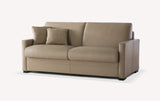 NOTTE 3 Cuir Lux Taupe 140x197