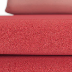 SUISSE sofa with tables Fluf Madras / 35-Flamingo