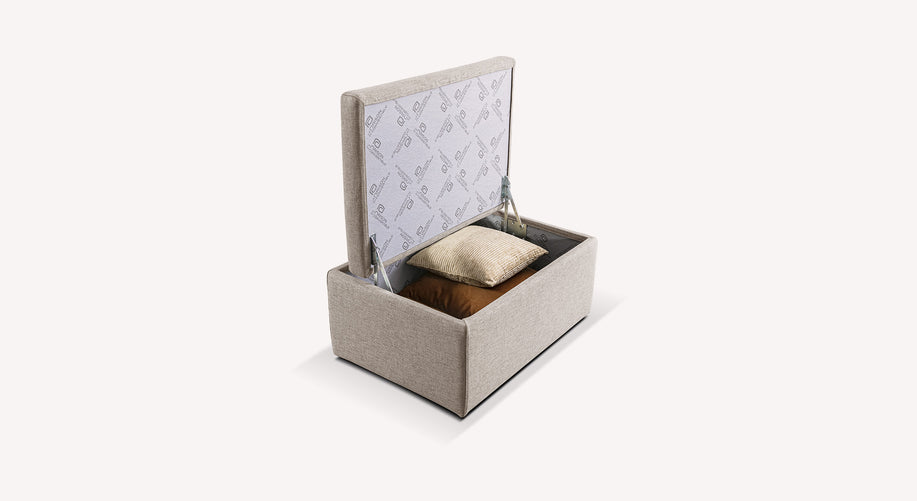 Pouf Coffre VIENNA Joint Mastic-1