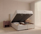Lit coffre NINA Queens Beige 140x190