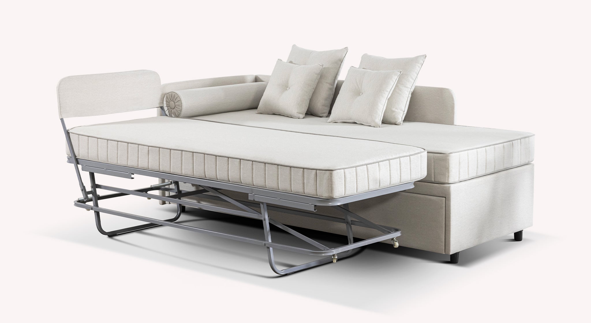 Lit Gigogne Transformable En Lit 2 Places Adulte NOLAN - Acheter Lit Gigogne La Maison Convertible