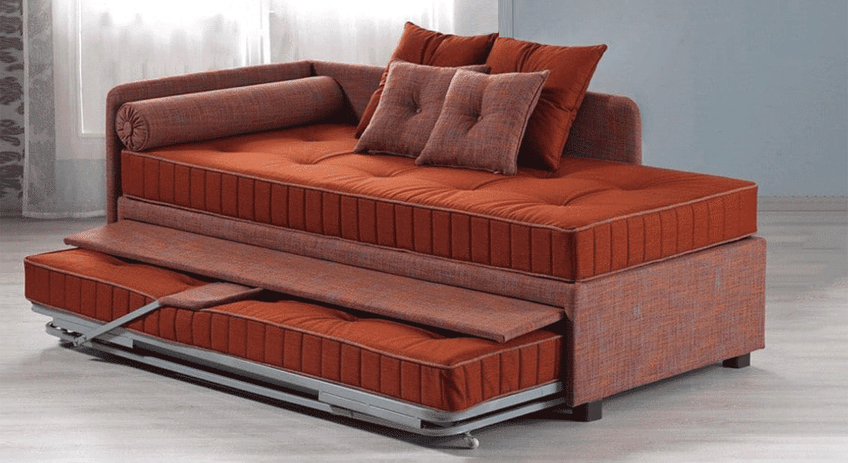 Lit Gigogne Transformable En Lit 2 Places Adulte NOLAN - Acheter Lit Gigogne La Maison Convertible