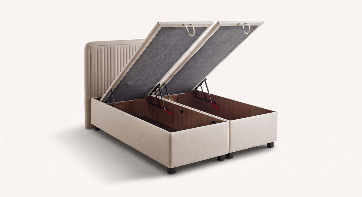 Pack lit coffre et tête de lit NINA FLEX XL Vesta Baroque