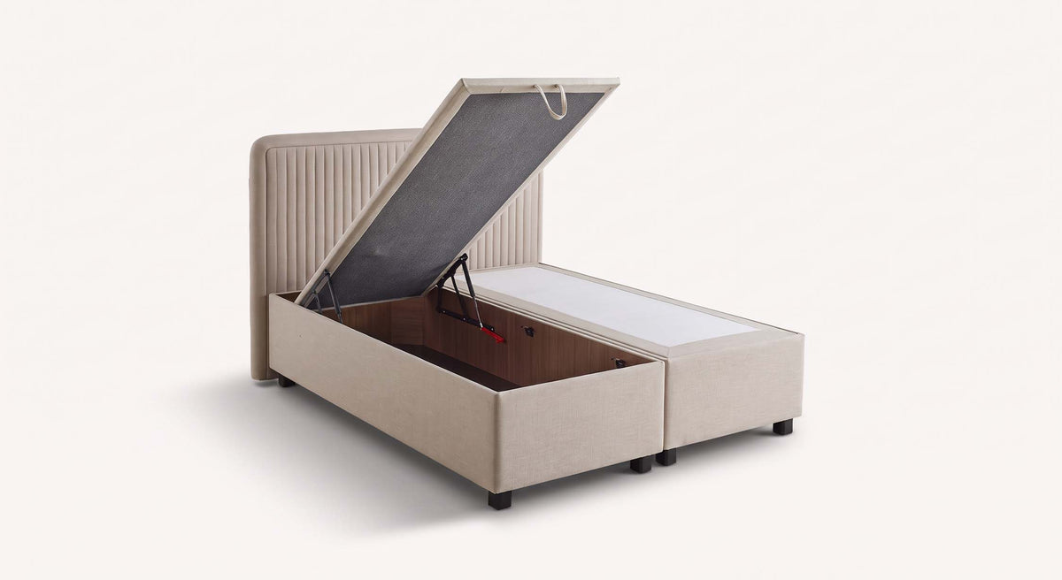 Pack lit coffre et tête de lit NINA FLEX XL Vesta Baroque